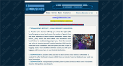 Desktop Screenshot of ezlimousines.com